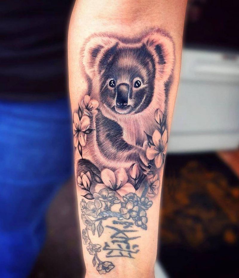 30 Adorable Koala Tattoos for Your Inspiration