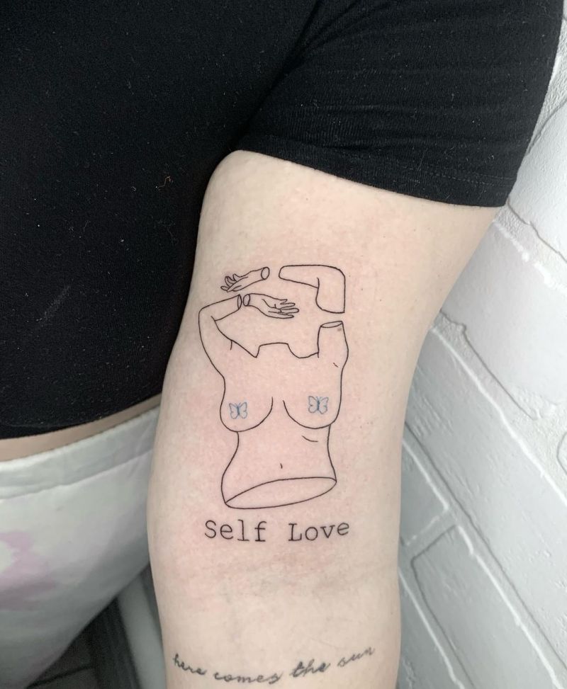 30 Elegant Self Love Tattoos You Must Love