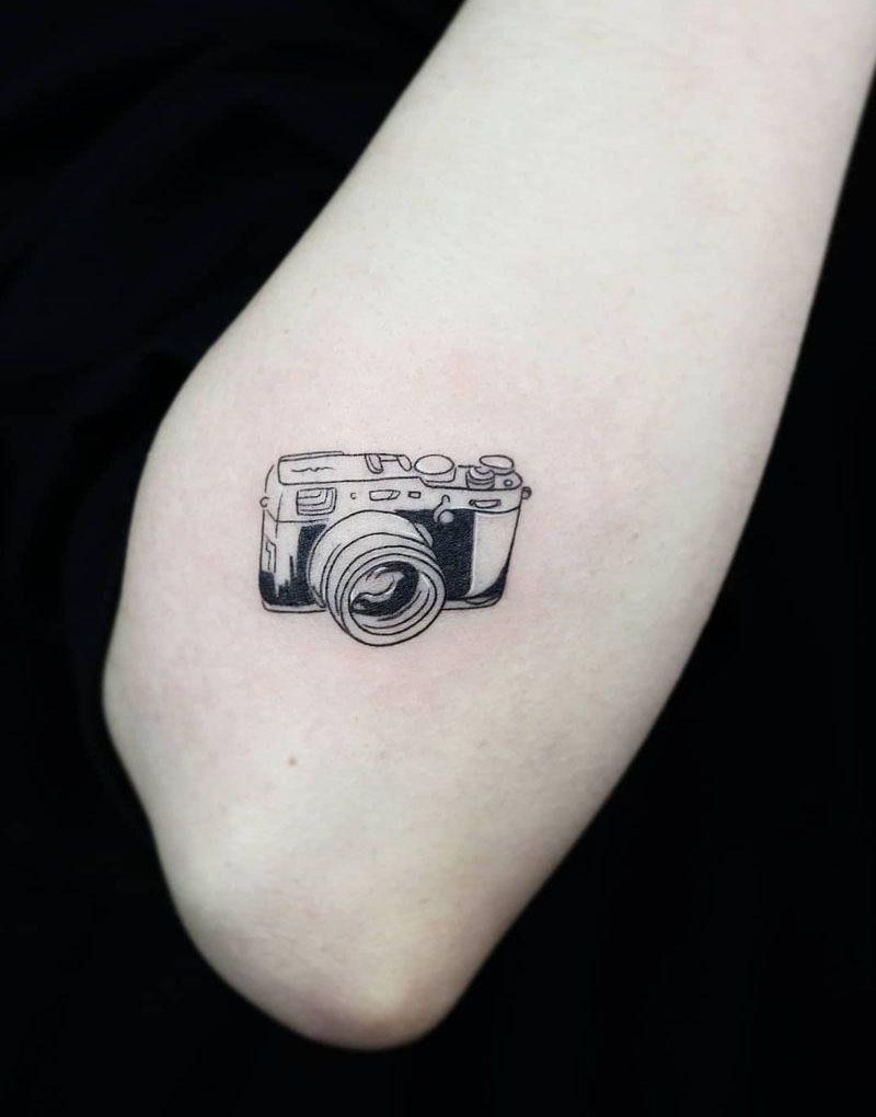30 Elegant Camera Tattoos You Must Try