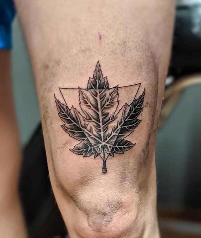 30 Gorgeous Maple Leaf Tattoos You Can Copy