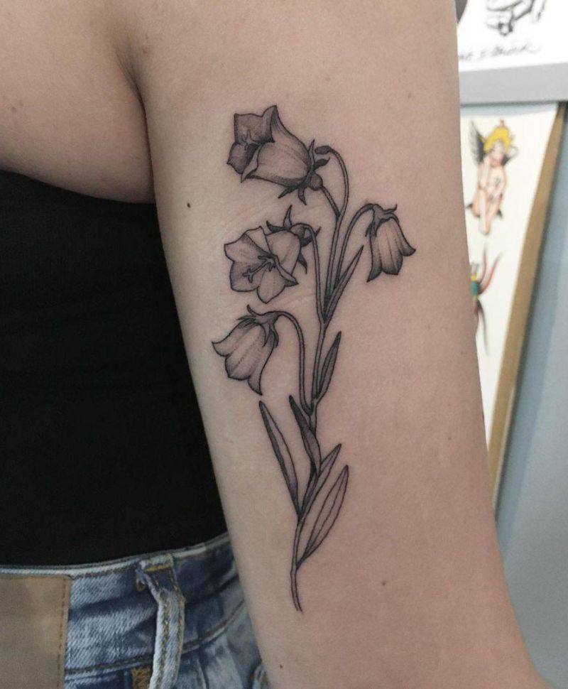 30 Gorgeous Bluebell Tattoos You Must Love