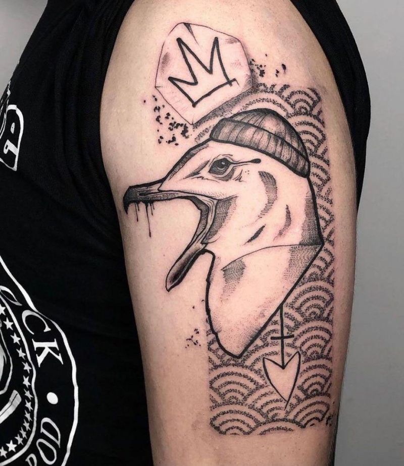 30 Pretty Seagull Tattoos You Will Love