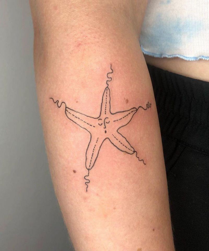 30 Wonderful Starfish Tattoos You Must See