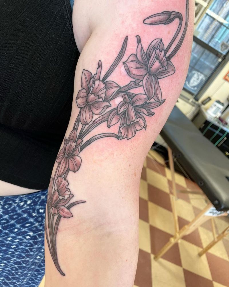 30 Elegant Daffodil Tattoos You Must Love