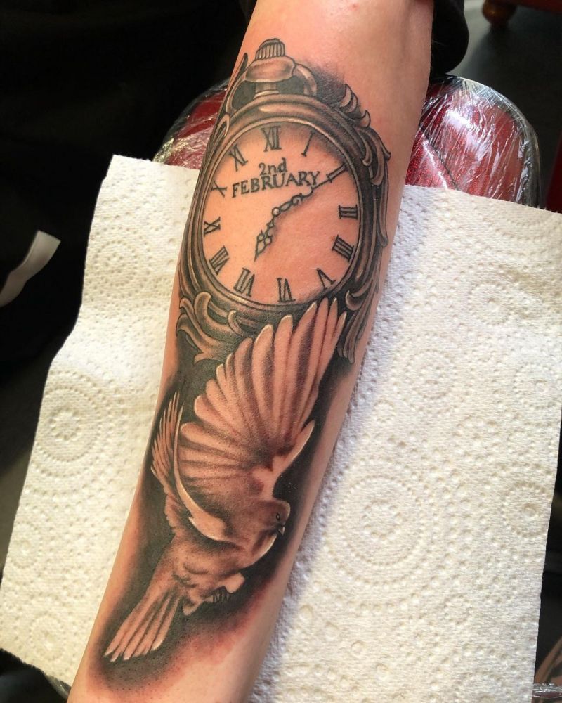 30 Unique Stopwatch Tattoos for Your Inspiration