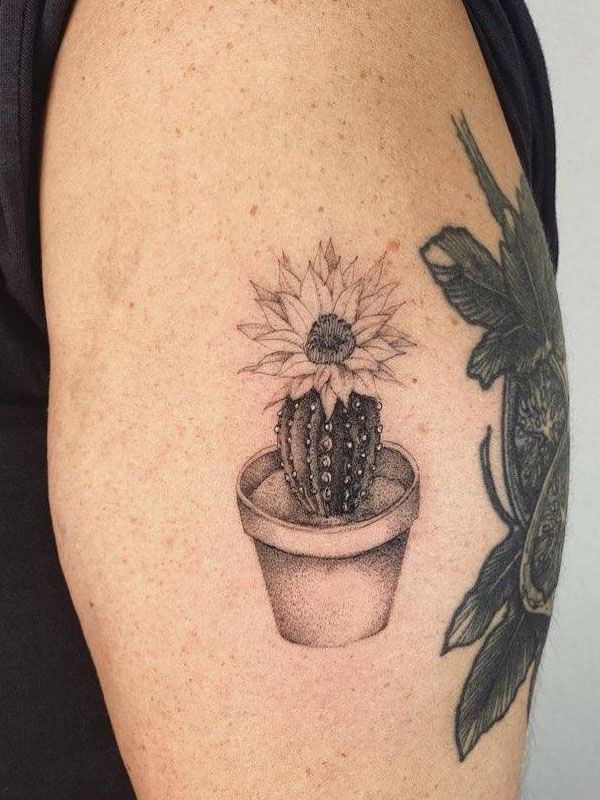 30 Gorgeous Cactus Tattoos to Inspire You