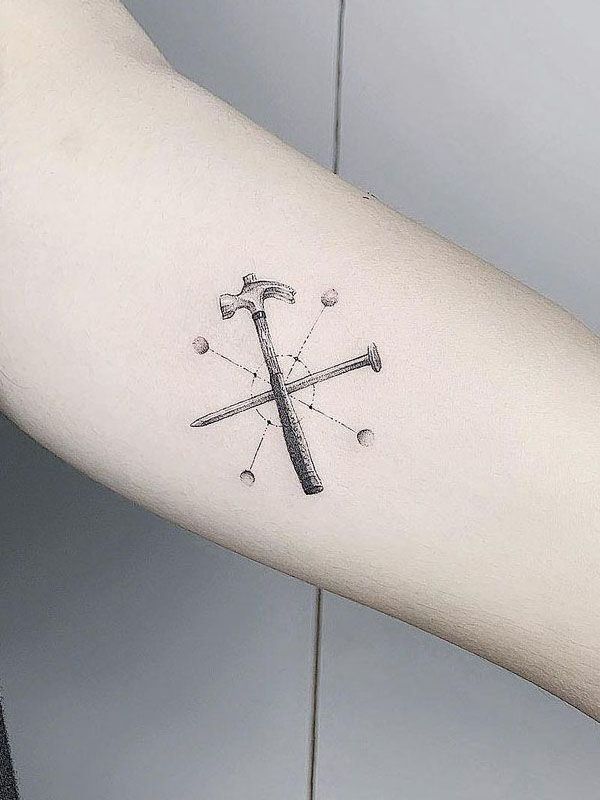 30 Gorgeous Hammer Tattoos You Can Copy