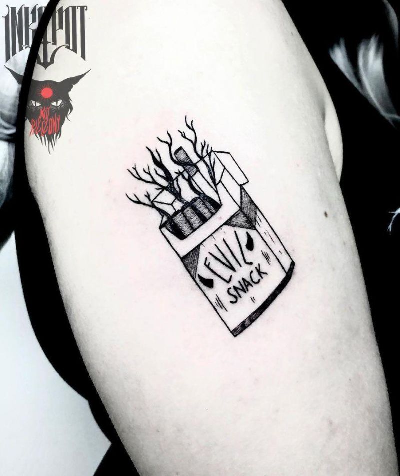 30 Elegant Cigarette Tattoos You Must Love