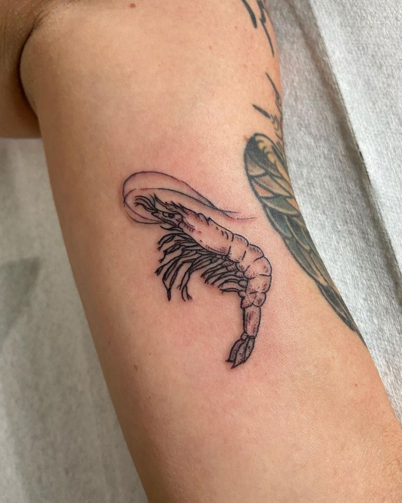 30 Gorgeous Shrimp Tattoos For Your Next Ink