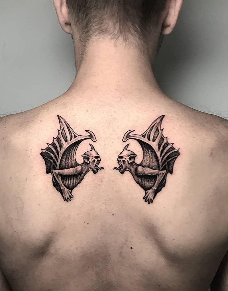 30 Gorgeous Gargoyle Tattoos You Can Copy