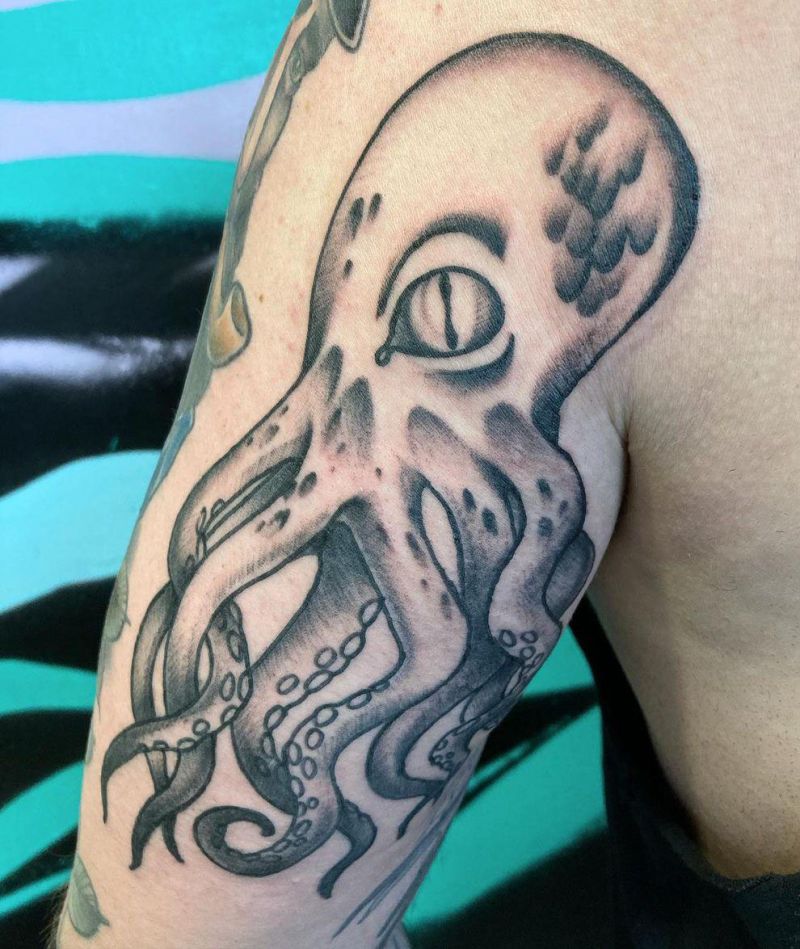 30 Gorgeous Kraken Tattoos You Can Copy