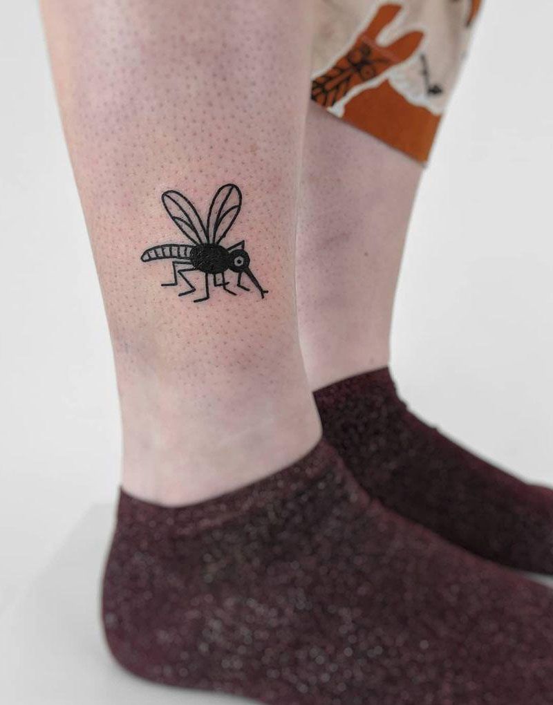 30 Gorgeous Mosquito Tattoos You Must Love