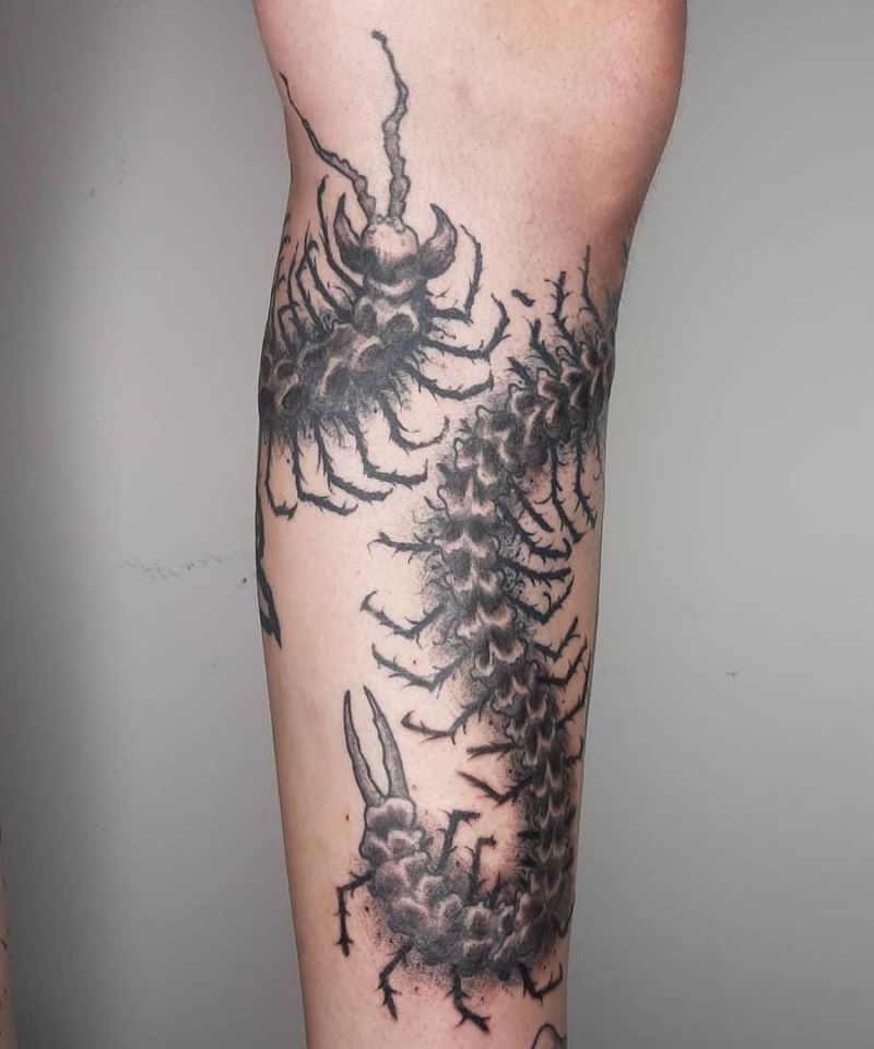 30 Gorgeous Centipede Tattoos For Your Next Ink