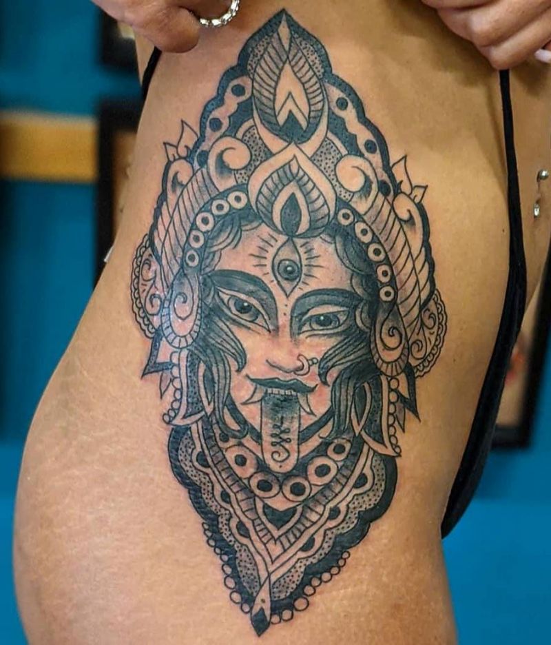 30 Wonderful Kali Tattoos You Can’t Miss