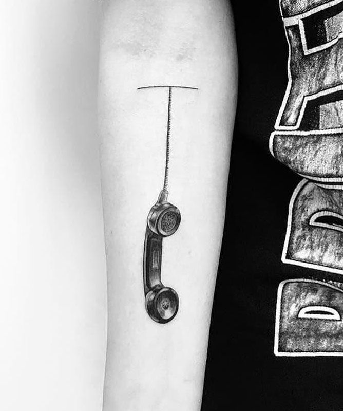 30 Gorgeous Telephone Tattoos You Can Copy