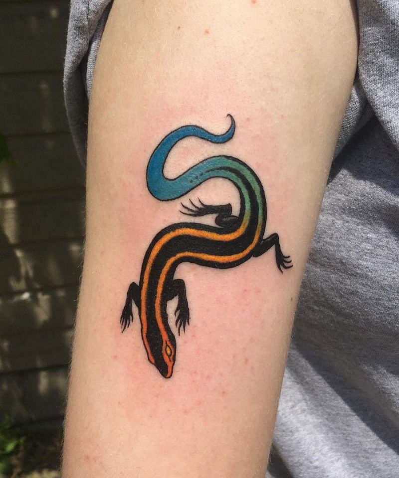 30 Excellent Lizard Tattoos to Inspire You