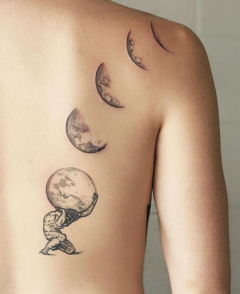 30 Gorgeous Atlas Tattoos to Inspire You