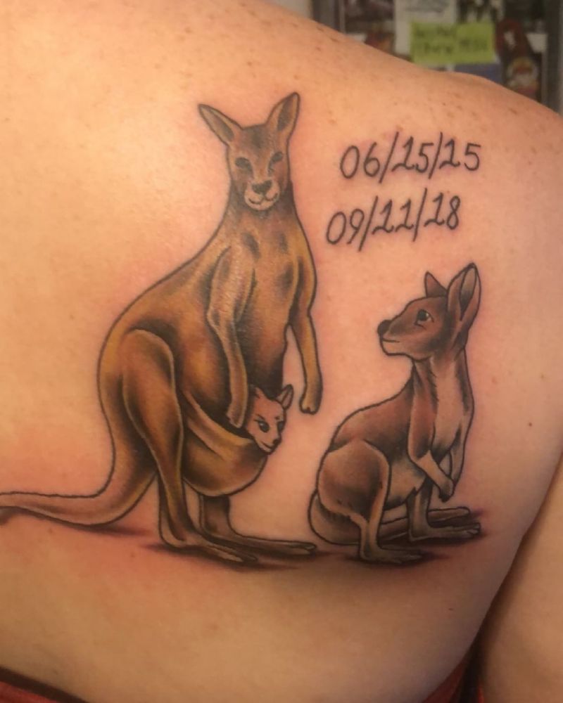 30 Gorgeous Kangaroo Tattoos You Should Try