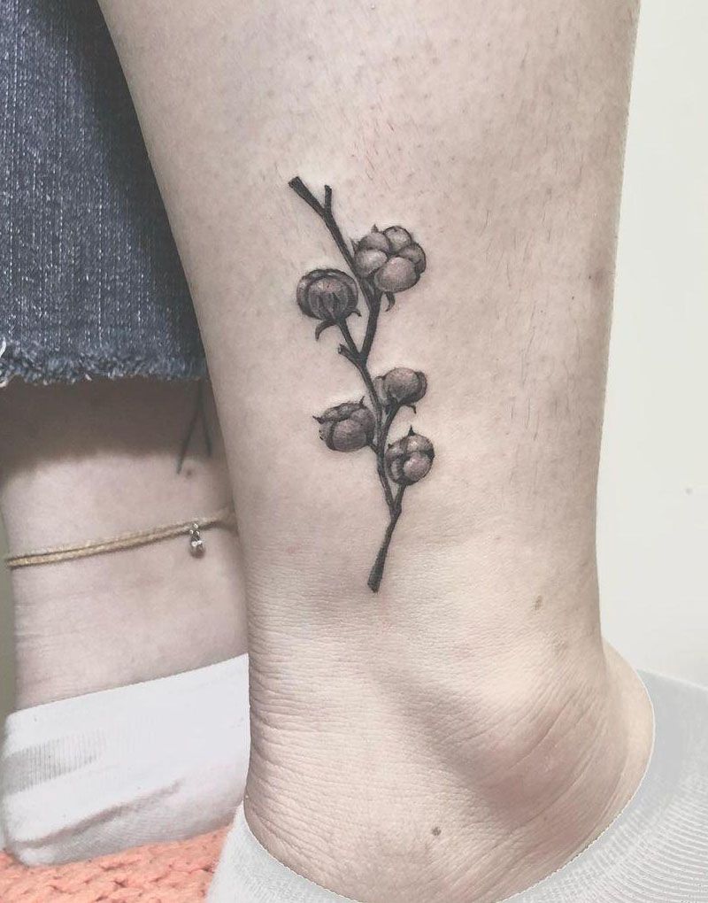 30 Pretty Cotton Tattoos You Must Love