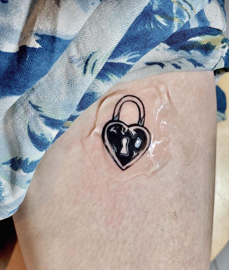 30 Elegant Lock Tattoos to Inspire You