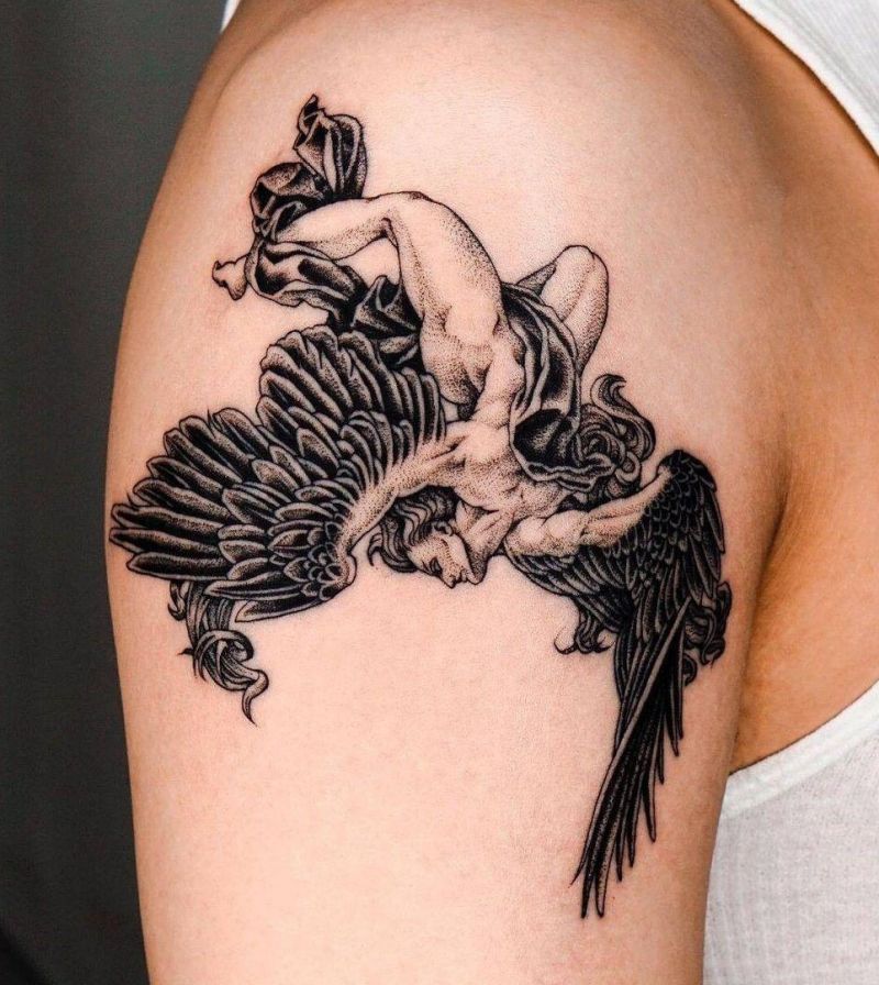 30 Gorgeous Harpy Tattoos For Your Next Ink