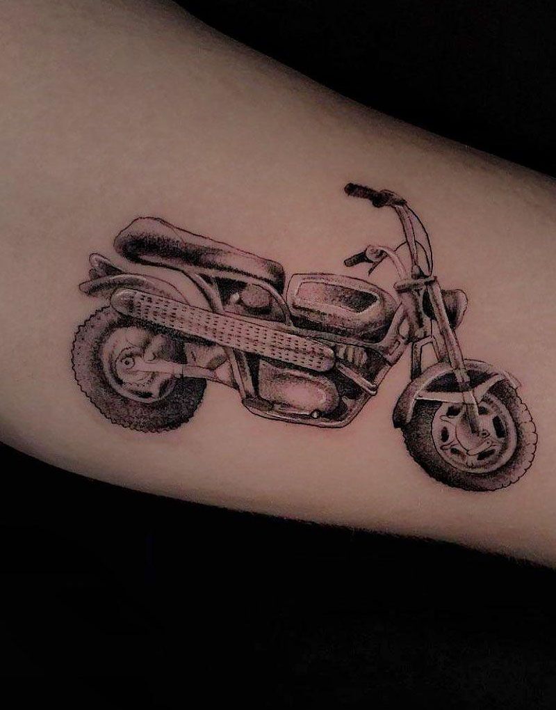 30 Gorgeous Motorcycle Tattoos You Should Try