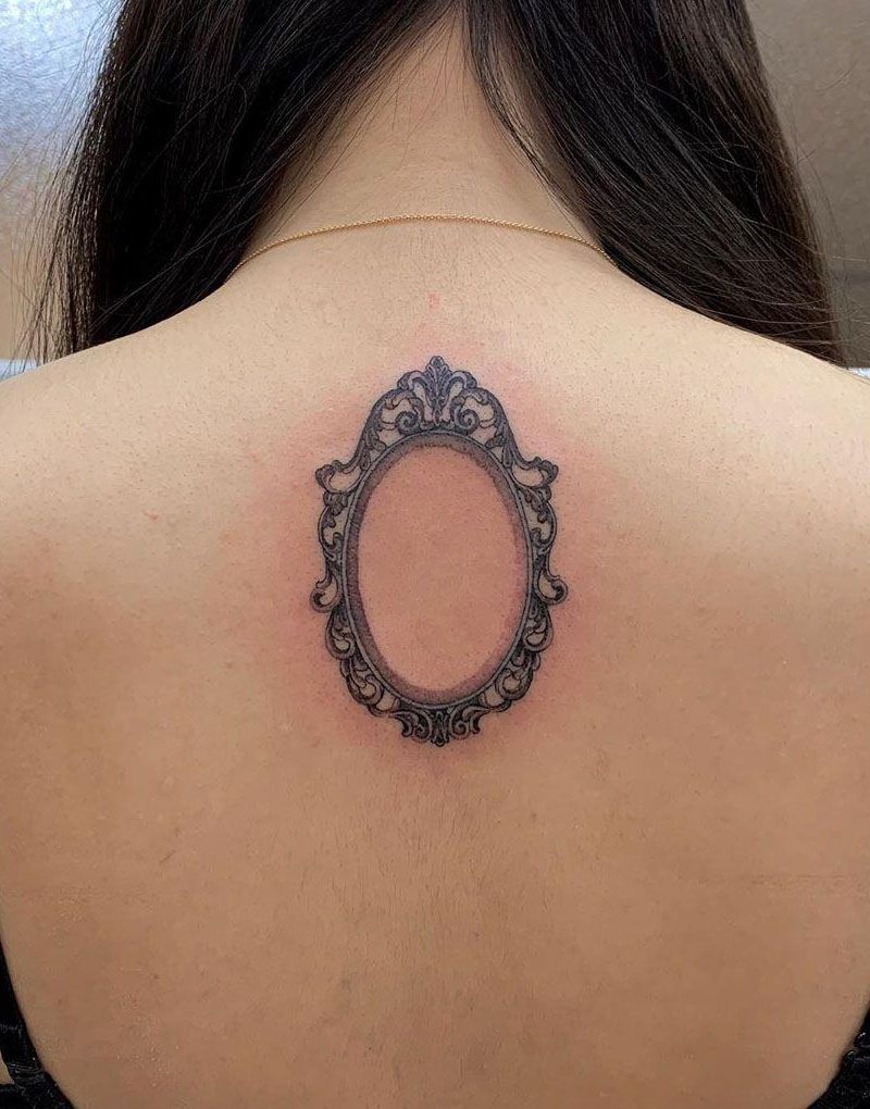 30 Elegant Mirror Tattoos for Your Inspiration