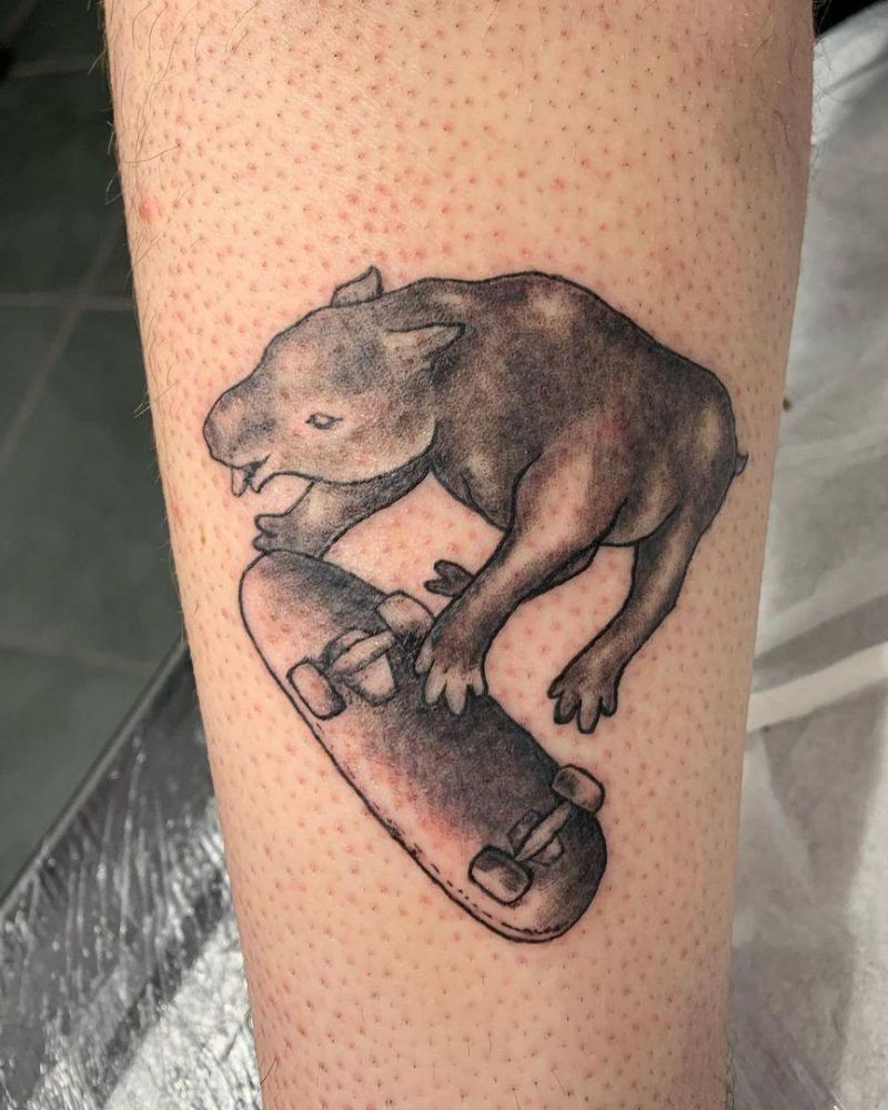 30 Excellent Skater Tattoos You Will Love