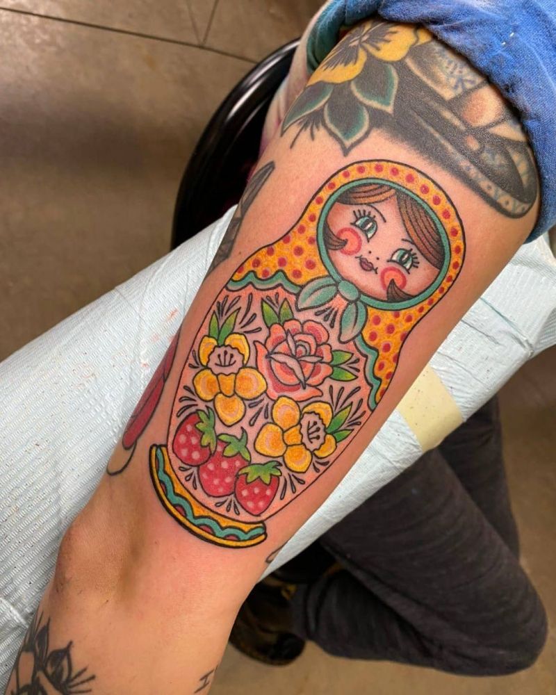 30 Unique Matryoshka Tattoos You Must Try