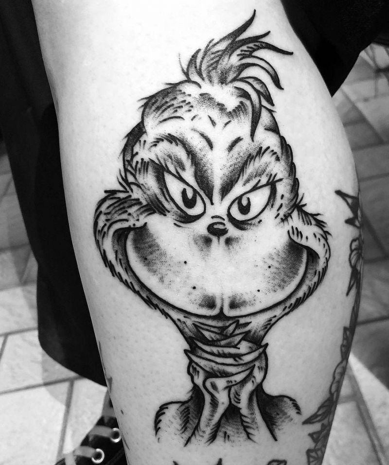 30 Unique Grinch Tattoos for Your Inspiration