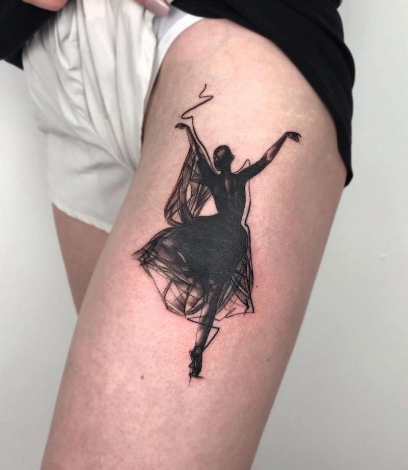 30 Elegant Ballerina Tattoos You Can Copy