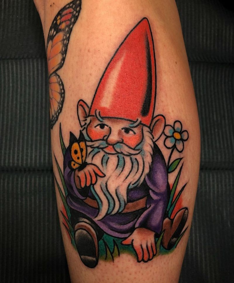 30 Unique Gnome Tattoos You Can Copy