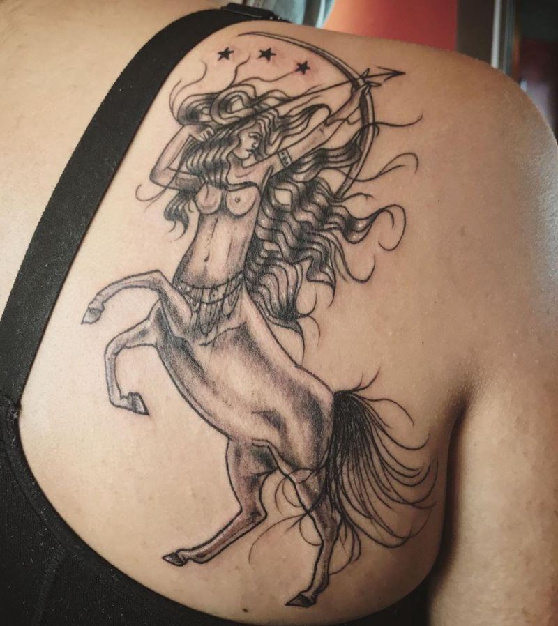 30 Unique Centaur Tattoos You Must See