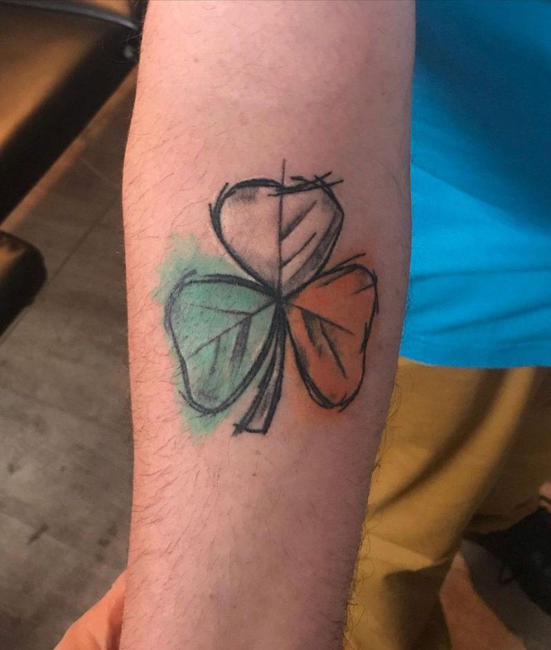 30 Unique Shamrock Tattoos You Will Love