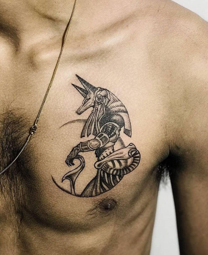 30 Unique Anubis Tattoos You Must See