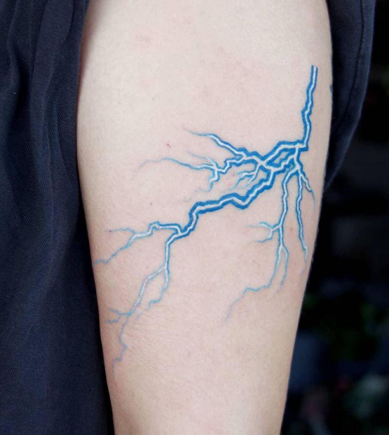 30 Unique Lightning Tattoos You Will Love