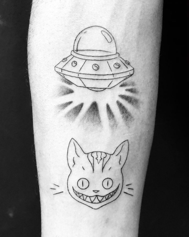 30 Unique UFO Tattoos to Inspire You