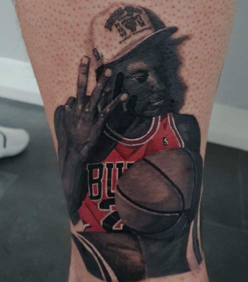 30 Unique Basketball Tattoos You Must Love