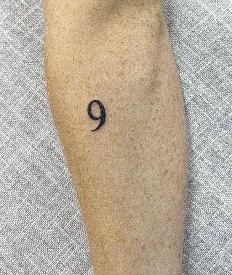 30 Cool Number Tattoos You Can Copy