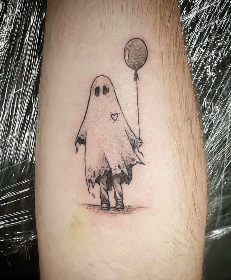 30 Cool Ghost Tattoos for Your Inspiration
