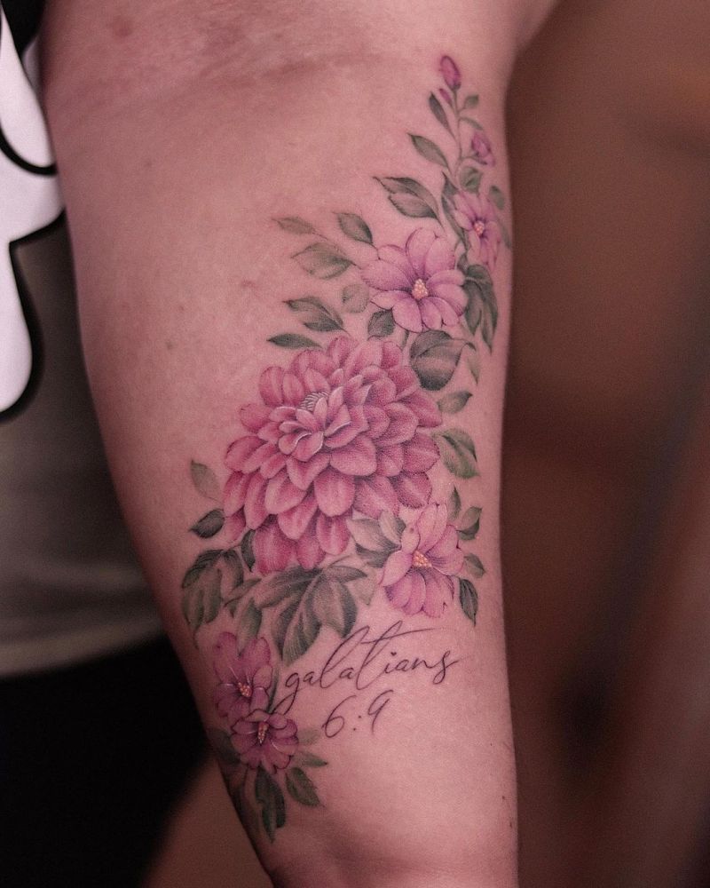 30 Unique Zinnia Tattoos You Must Try