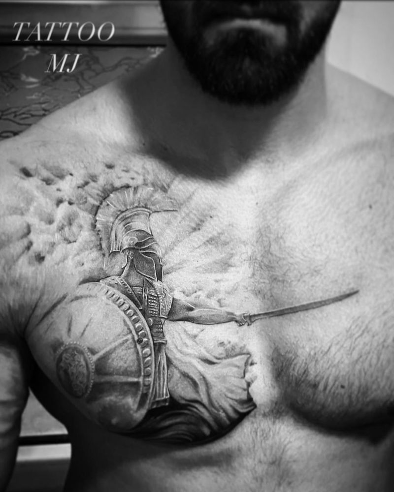 30 Unique Gladiator Tattoos You Can Copy