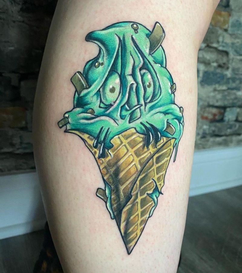 30 Unique Icecream Tattoos You Can Copy