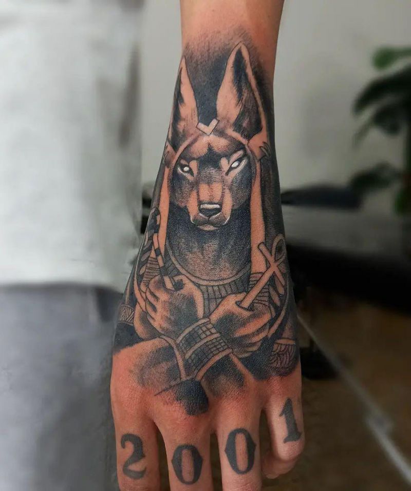 30 Unique Anubis Tattoos You Must See