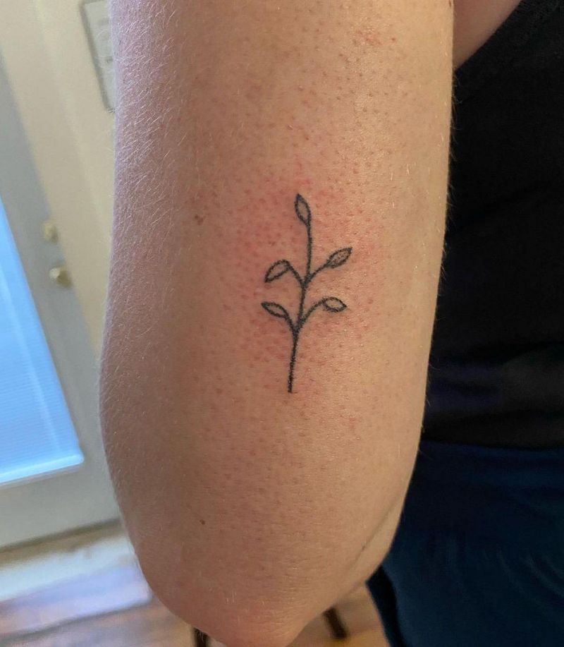30 Great Seed Sprout Tattoos to Inspire You