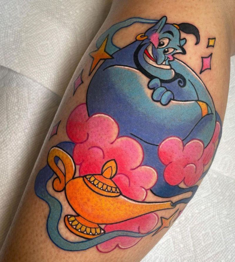 30 Unique Genie Tattoos for Your Inspiration