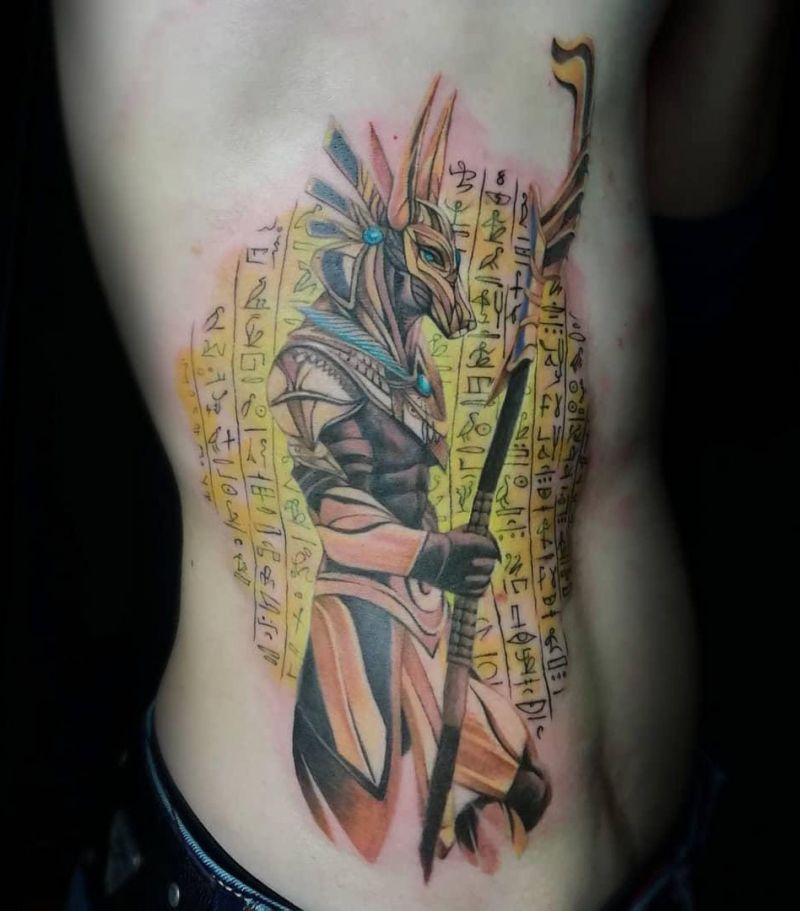 30 Unique Anubis Tattoos You Must See