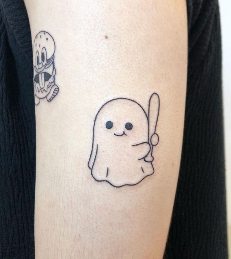 30 Cool Ghost Tattoos for Your Inspiration