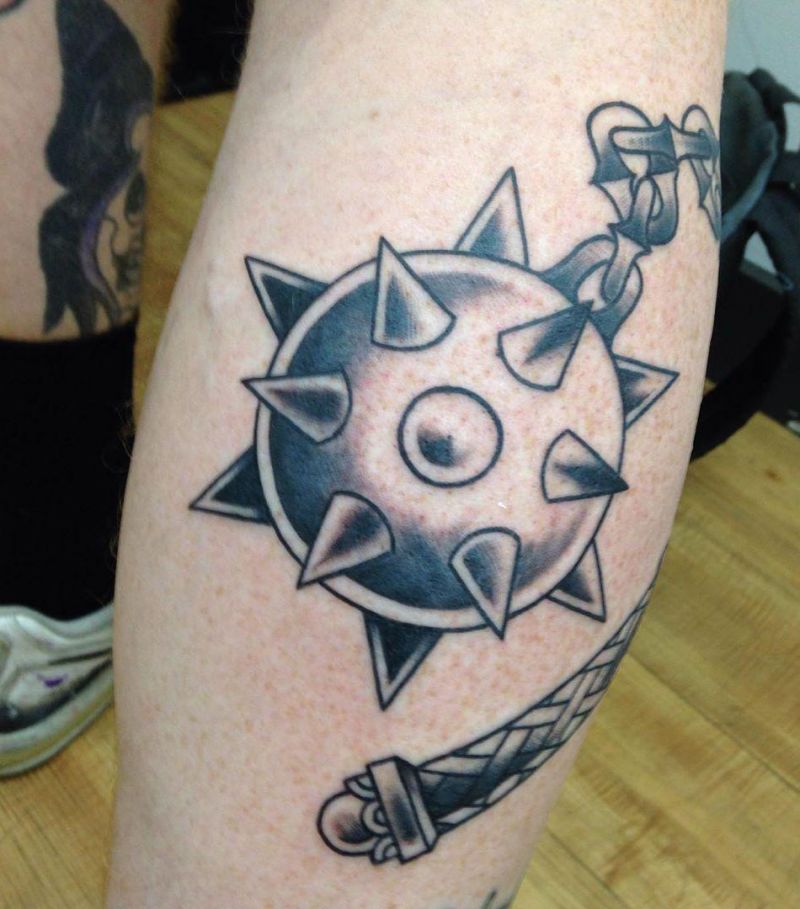30 Unique Morningstar Tattoos You Must Love