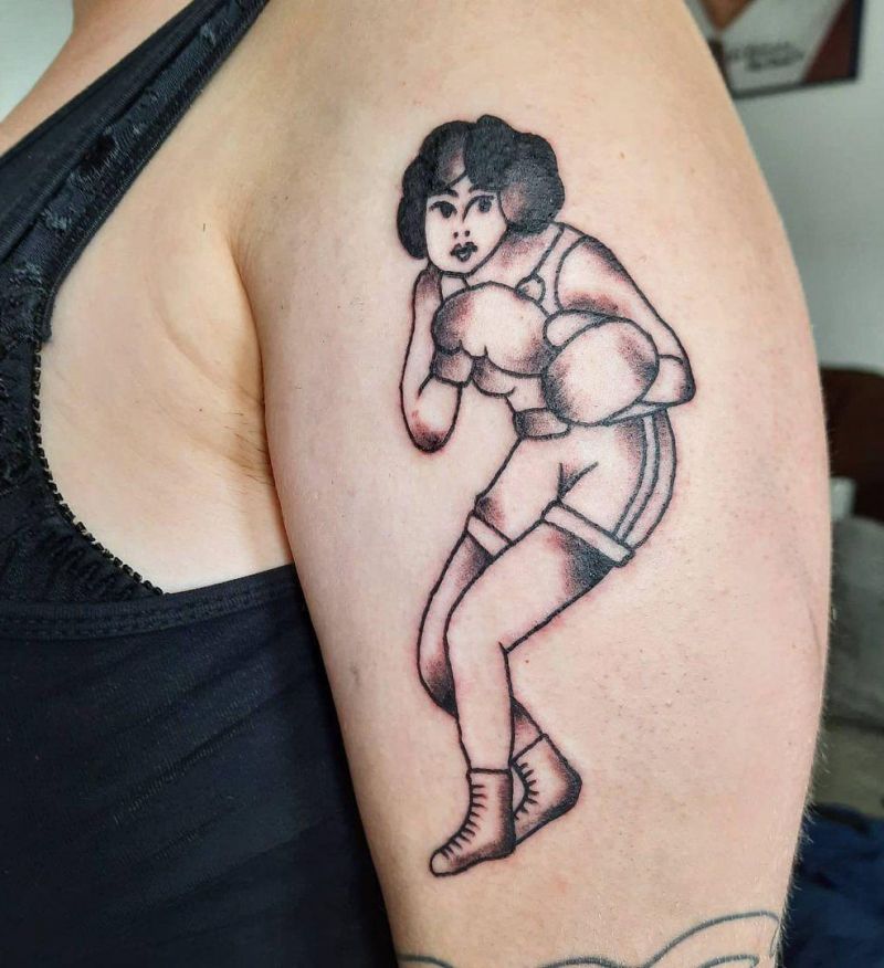 30 Excellent Boxing Tattoos You Can Copy